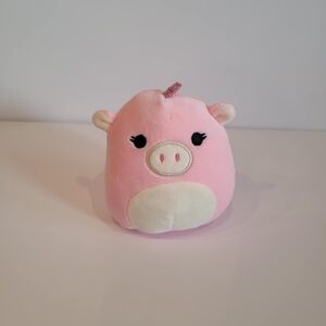 MINI Squishmallows Liel The Pig Unicorn Stuffed Animal Plush Toy Pink